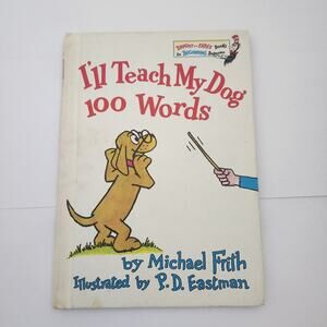 Vintage I'll teach my dog 100 words by Michael Firth 1973